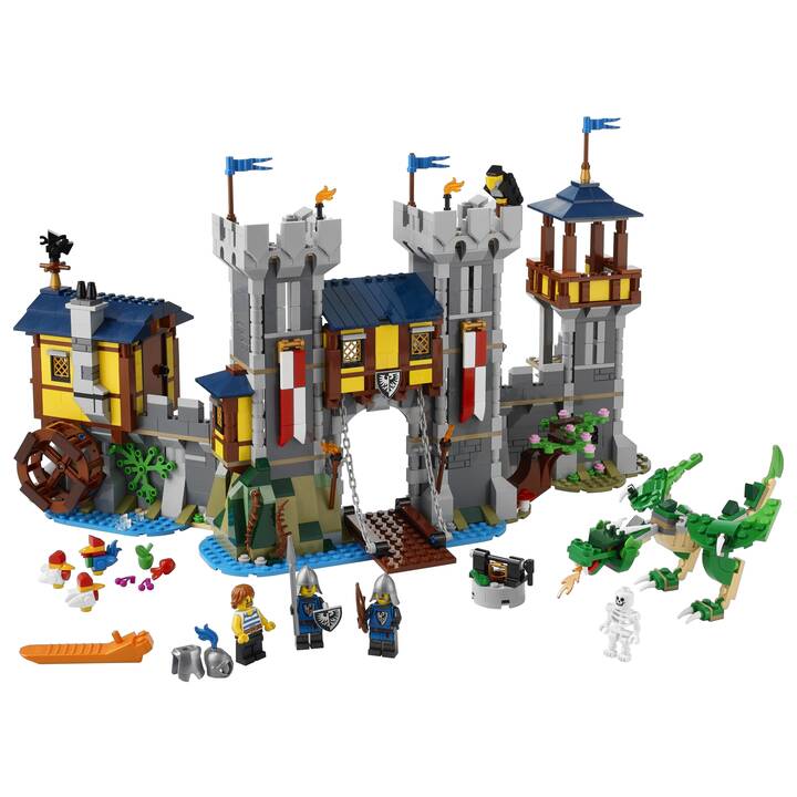 LEGO Creator 3-in-1 Le château médiéval (31120, Difficile à trouver)