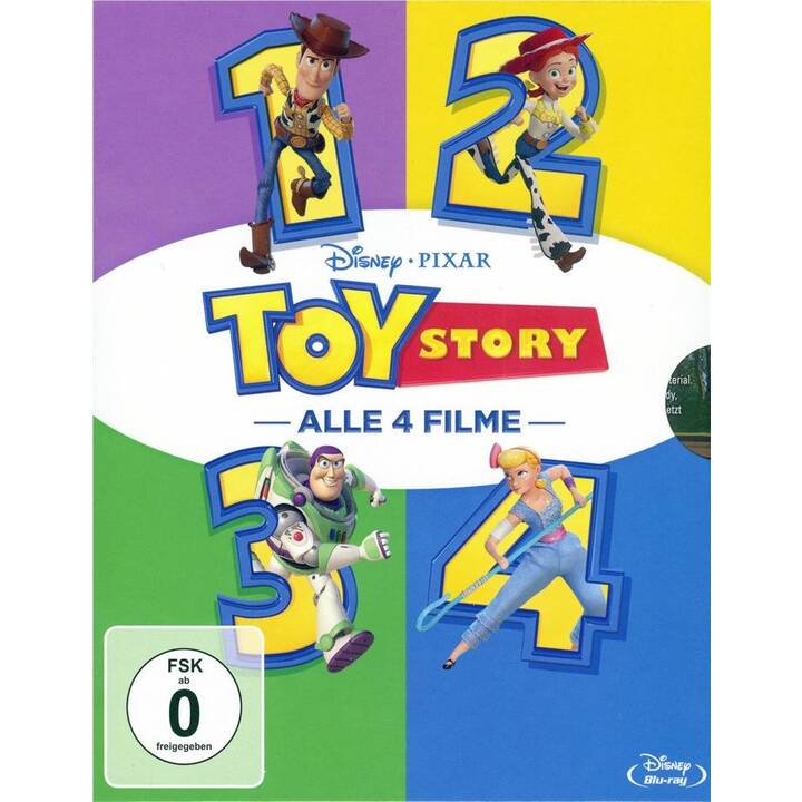 Toy Story 1-4 (DE, EN, TR)