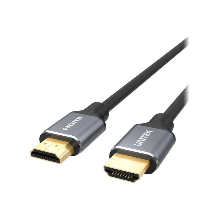 UNITEK Câble de connexion (HDMI Typ-A, 2 m)