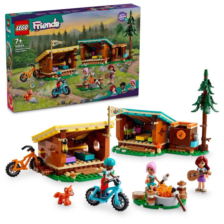 LEGO Friends Gemütliche Hütten im Abenteuercamp (42624)