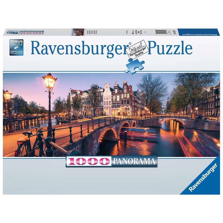 RAVENSBURGER Evening in Amsterdam Puzzle (1000 x)