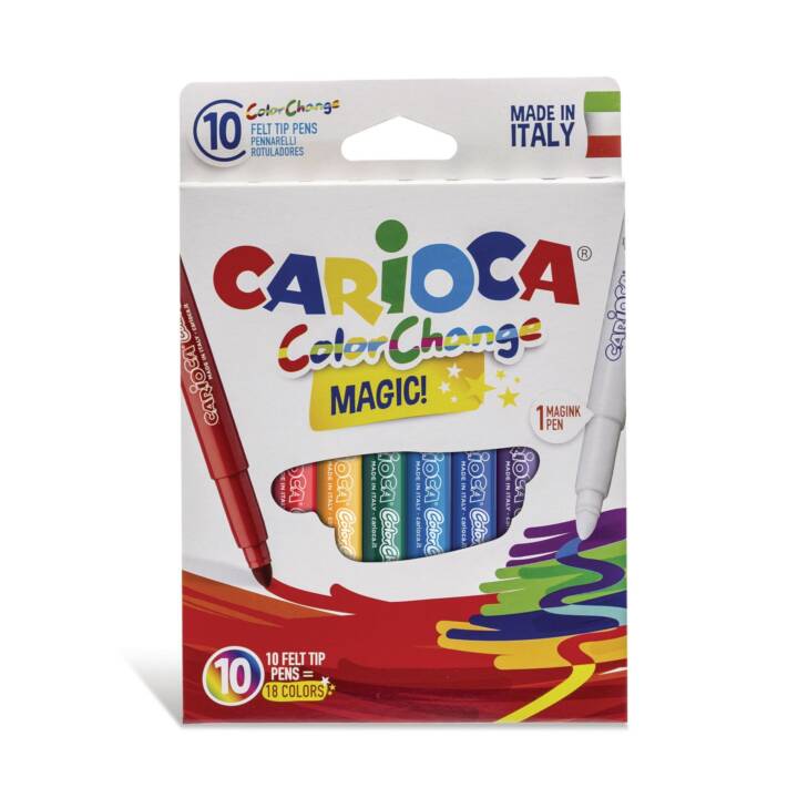CARIOCA Crayon feutre (Multicolore, 10 pièce)