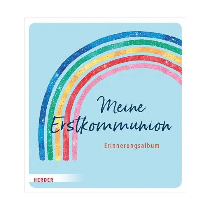 Meine Erstkommunion Erinnerungsalbum Regenbogen