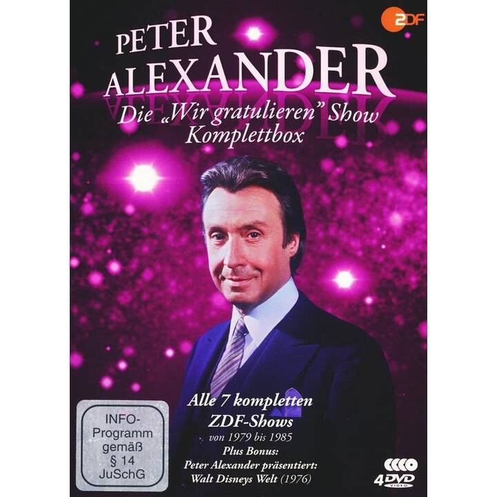 Peter Alexander ''Wir gratulieren'' Show - Die komplette Serie (DE)