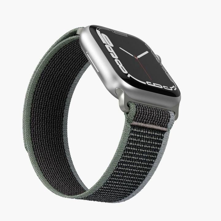VONMÄHLEN Trekking Loop Bracelet (Apple Watch 45 mm / 42 mm / 49 mm / 44 mm, Noir, Vert, Bleu)