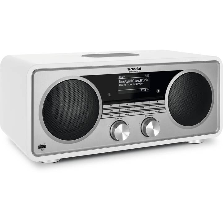 TECHNISAT 602 Radio digitale (Argento, Bianco)
