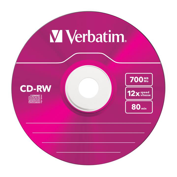 VERBATIM CD-RW (700 Mo)