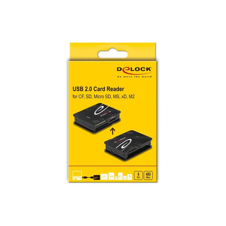 DELOCK  91007 All in 1 Kartenleser (USB Typ A)