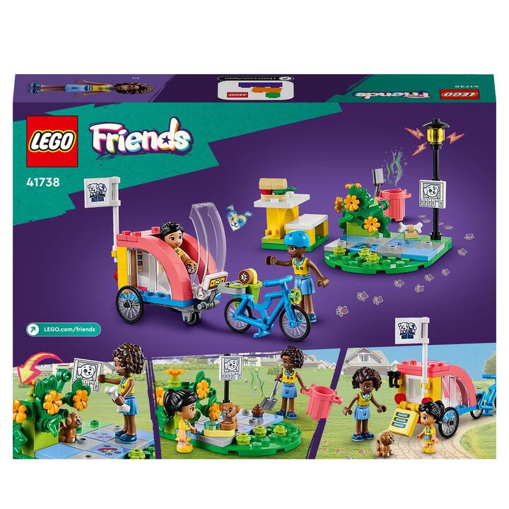LEGO Friends Hunderettungsfahrrad (41738)