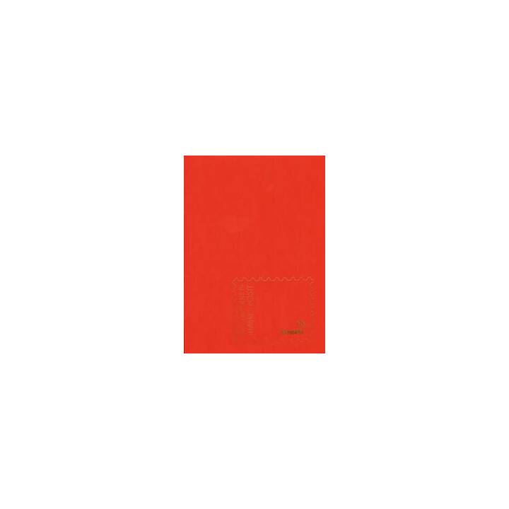 SIMPLEX Album de timbres (17.5 cm x 24.0 cm, Rouge)