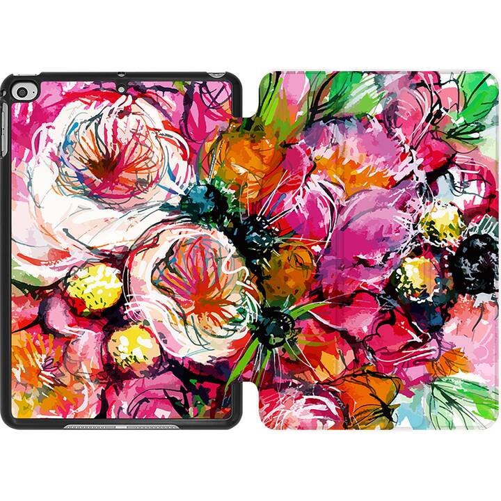 EG MTT Coque pour iPad Mini 4 (2015) et Mini 5 (2019) - Fleur