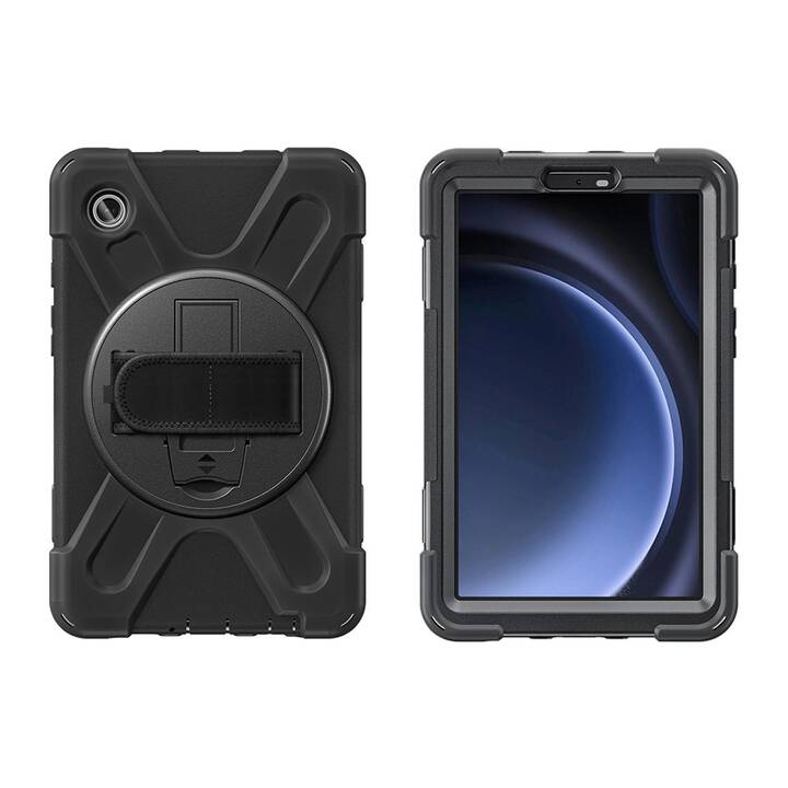 4SMARTS Rugged GRIP Housses de protection (8.7", Galaxy Tab A8, Noir)