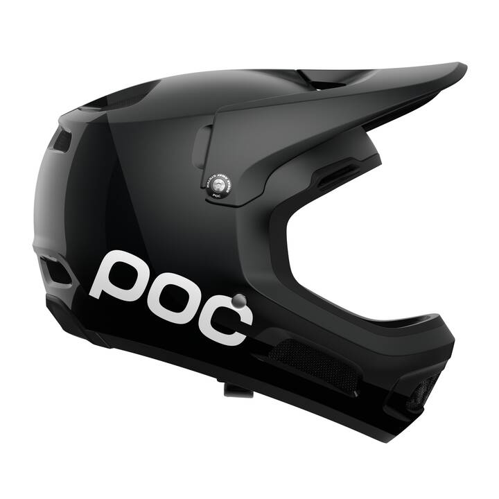 POC Unisexe Casque downhill Coron Air MIPS (S, Noir)