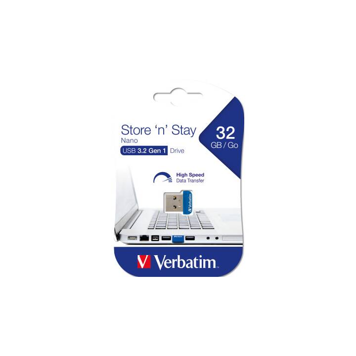 VERBATIM Store n Stay (32 GB, USB 3.2 Typ-A)