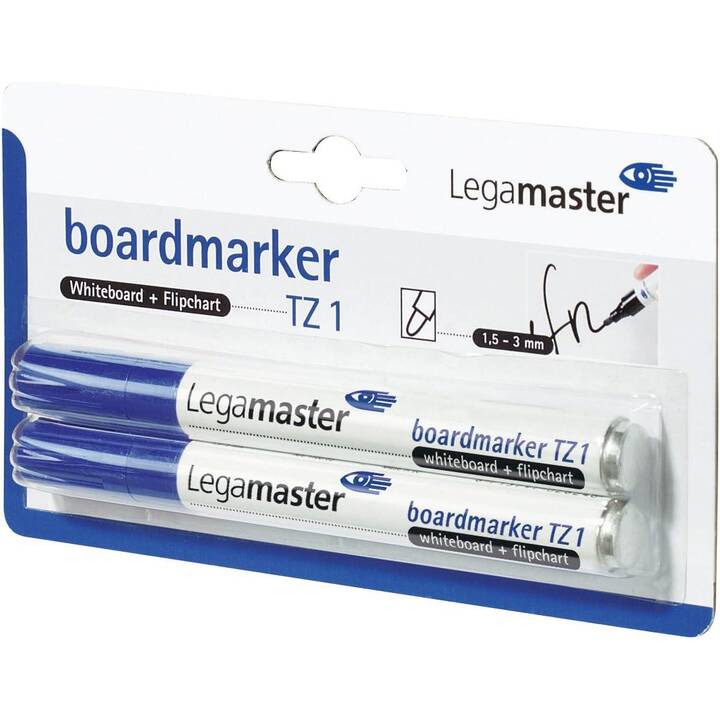 LEGAMASTER Whiteboard Marker TZ1 (Blau, 2 Stück)