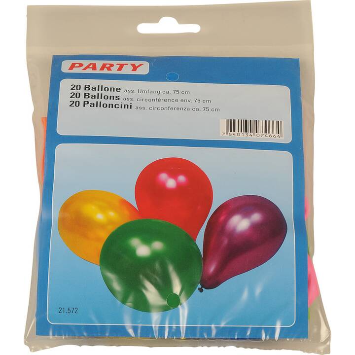 PARTY Ballon (75 cm, 20 pièce)