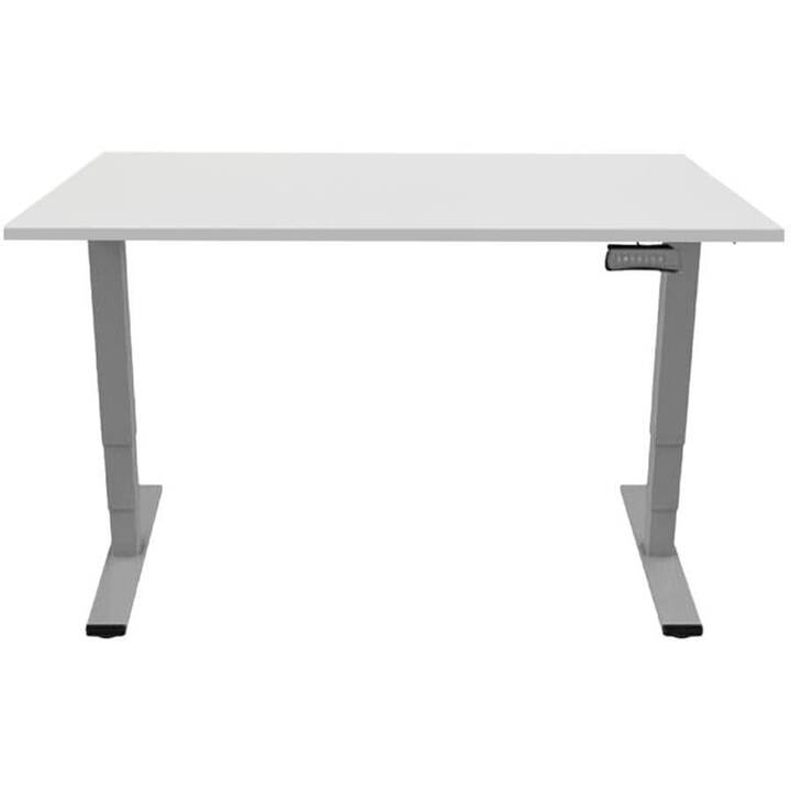 CONTINI Scrivania (Grigio, Grigio scuro, 160 cm x 80 cm)