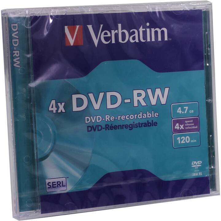 VERBATIM DVD-RW (4.7 Go)