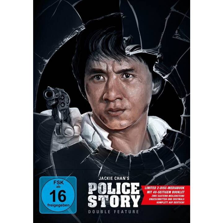 Police Story 1 & 2 - Double Feature (Mediabook, Limited Edition, Uncut, DE, YUE)