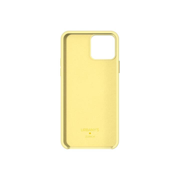 URBANY'S Backcover Bitter Lemon (iPhone 14 Plus, Einfarbig, Gelb)