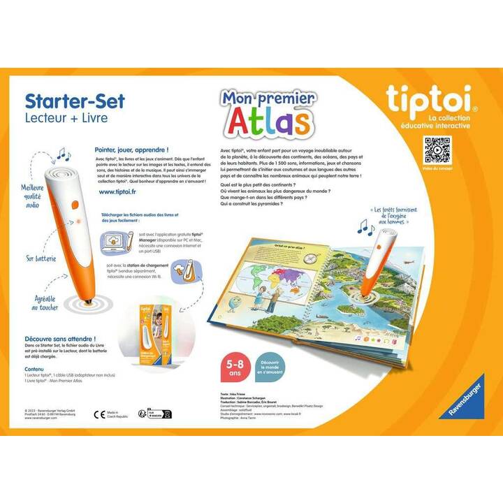 TIPTOI Starter-Set: Mon prem. Atlas Kit de démarrage (FR)