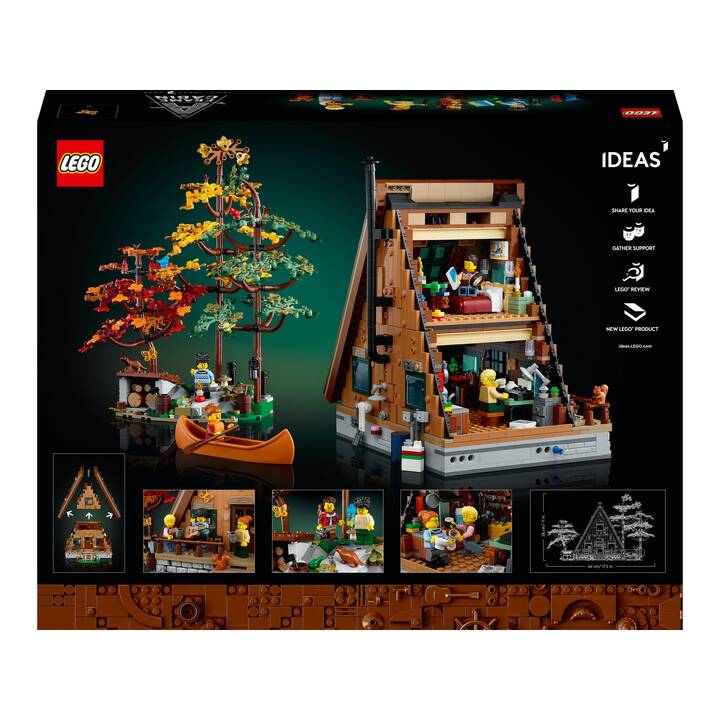 LEGO Ideas Finnhütte (21338, seltenes Set)