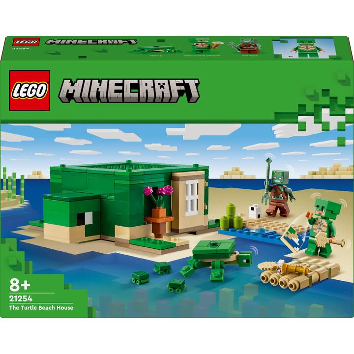 LEGO Minecraft Das Schildkrötenstrandhaus (21254)