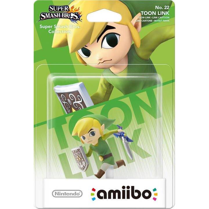 NINTENDO amiibo Smash Toon Link Figures (Nintendo Wii U, Multicolore)