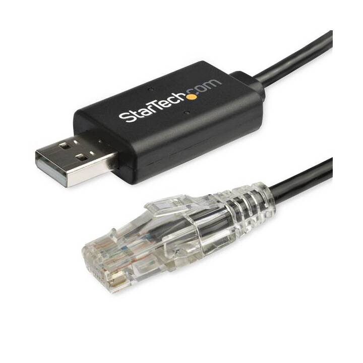 STARTECH.COM ICUSBROLLOVR Netzwerkkabel (USB 2.0 Typ-A, RJ-45, 1.8 m)