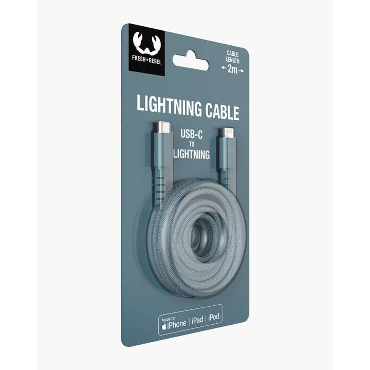 FRESH 'N REBEL Kabel (USB C, Lightning, 2 m)