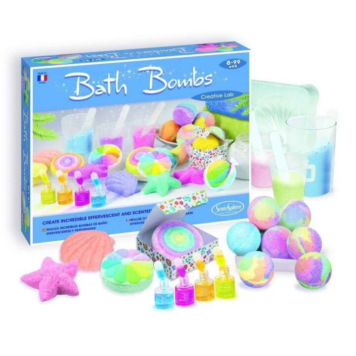 SENTOSPHÈRE Bath Bombs Bastelmaterial-Box (Dekorieren)