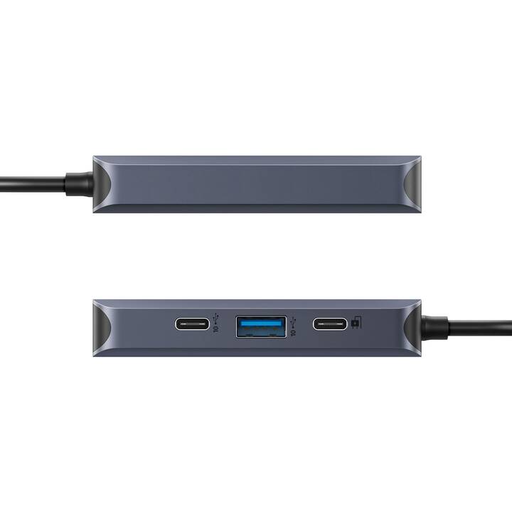 HYPER Stations d'accueil HyperDrive EcoSmart (HDMI, USB 3.1 Gen 2 Typ-A, USB 3.1 Gen 2 Typ-C)