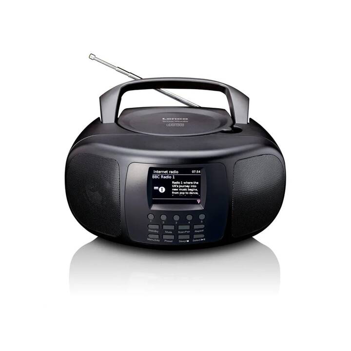 Adaptateur Radio Internet DAB+ FM - Avec WiFi, Bluetooth, écran Couleur, Télécommande