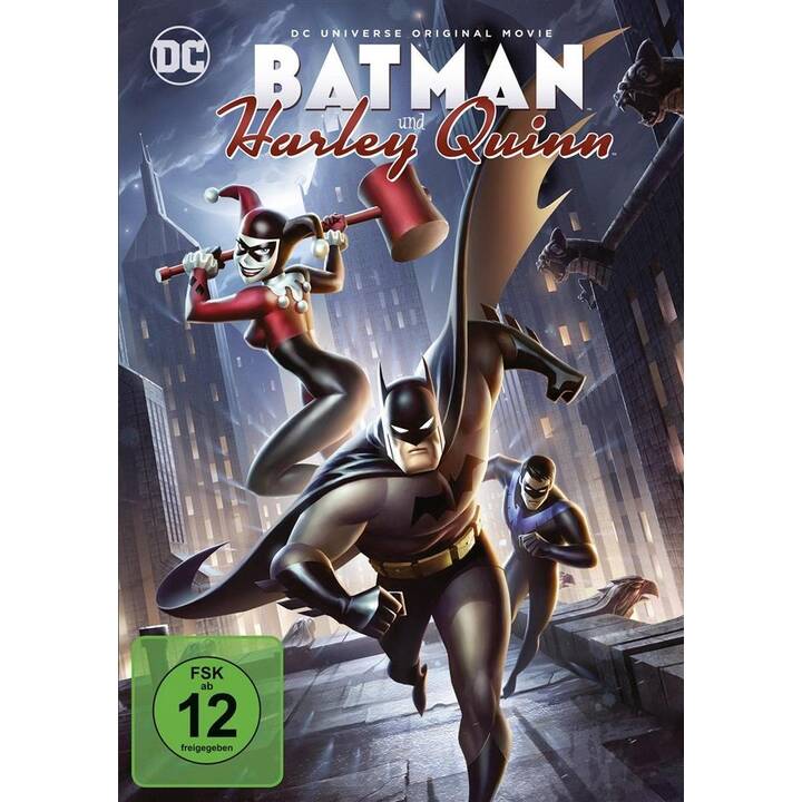 Batman und Harley Quinn (ES, DE, EN, FR)
