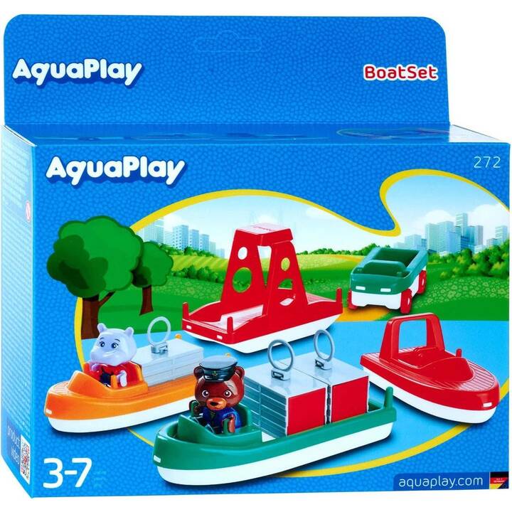 AQUAPLAY Boat Set Bateau de circuit aquatique - Interdiscount