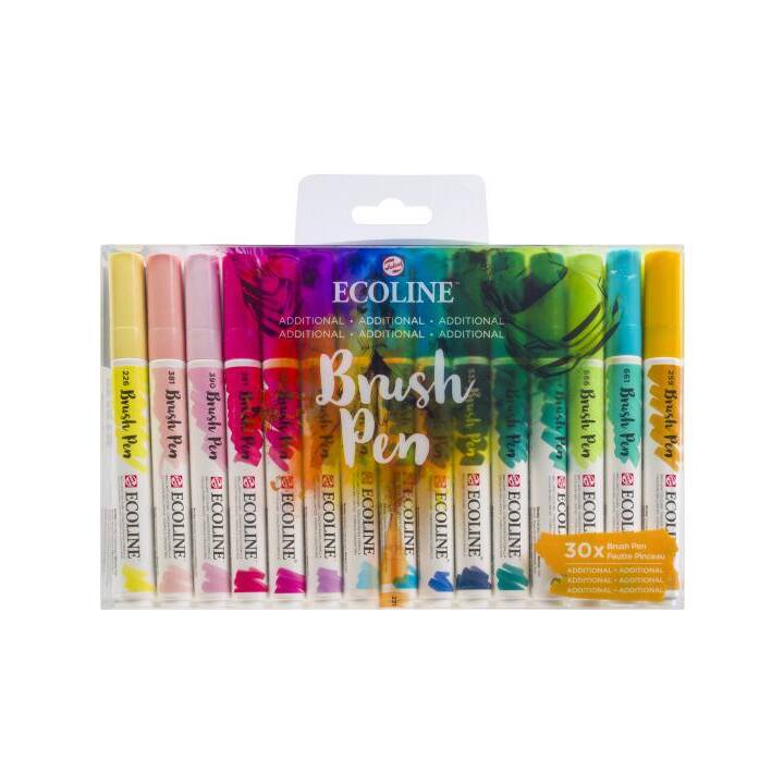TALENS Ecoline Crayon feutre (Multicolore, 30 pièce)