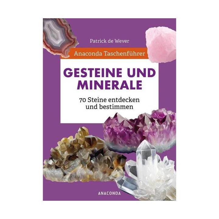 Anaconda Taschenführer Gesteine und Minerale. 70 Steine entdecken und bestimmen