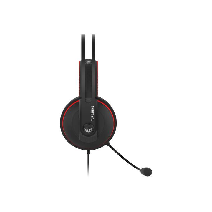 ASUS TUF Gaming H7 (Over-Ear, Rouge, Noir)
