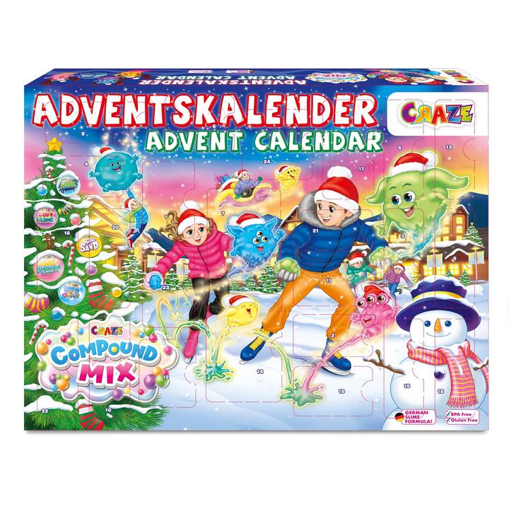 CRAZE Frozen Mix Compound Calendario dell'avvento giocattolo
