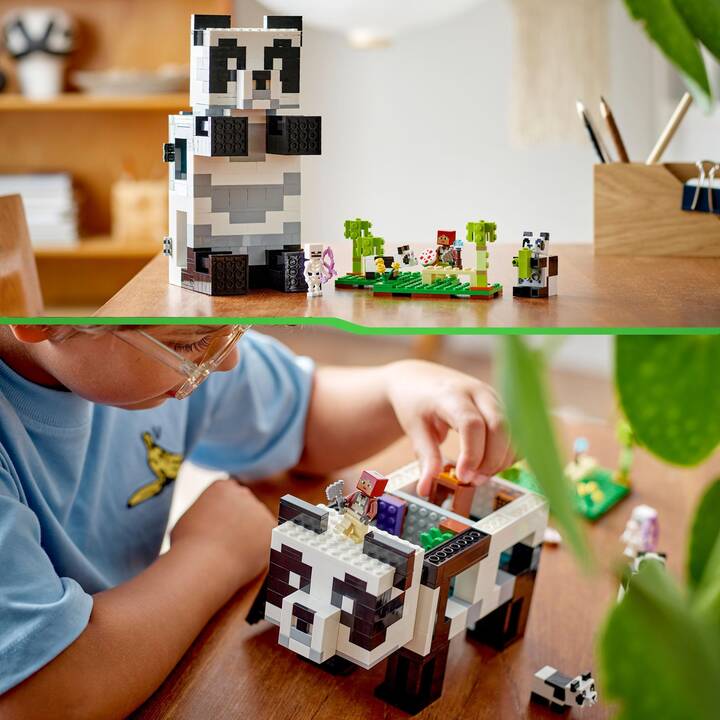 LEGO Minecraft Il rifugio del panda (21245)