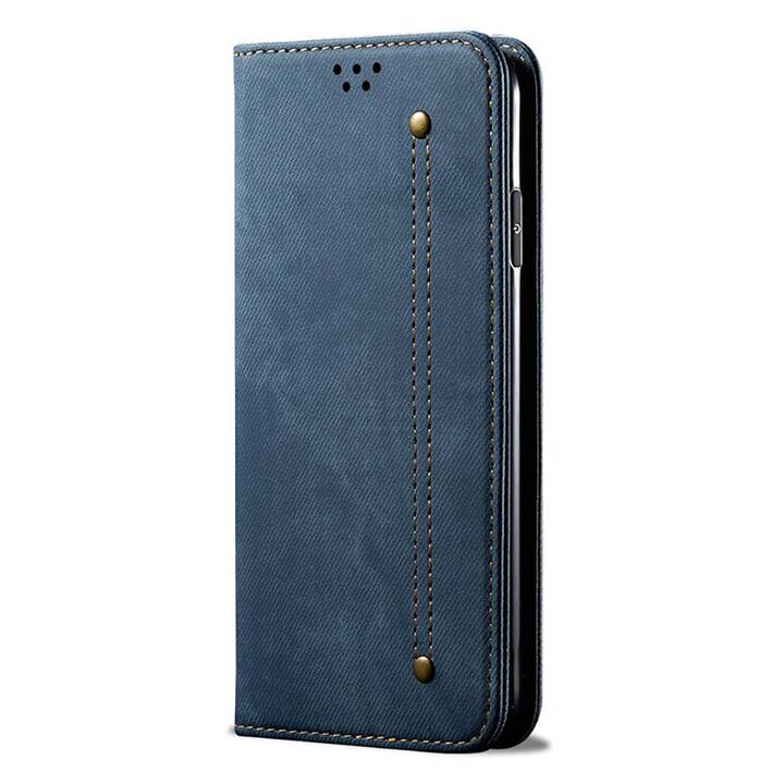 EG Mornrise custodia a portafoglio per Samsung Galaxy A12 6.5" (2021) - blu