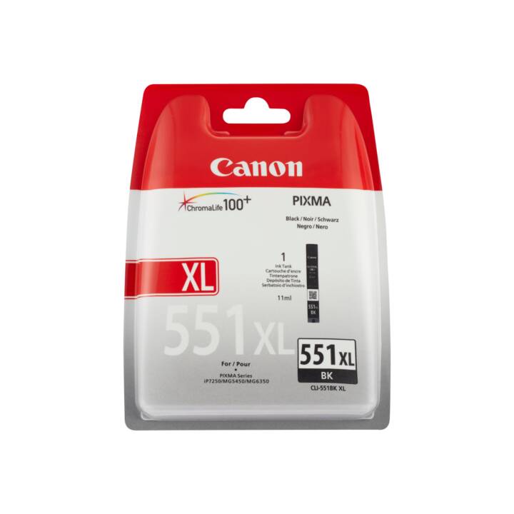 CANON CLI-551BK (Nero, 1 pezzo)