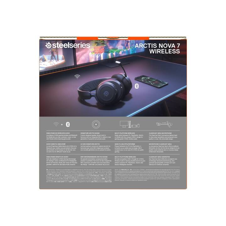 STEELSERIES Gaming Headset Arctis Nova 7 (Over-Ear)