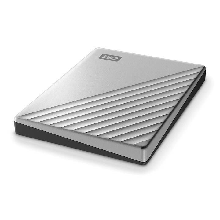 WESTERN DIGITAL My Passport Ultra WDBPMV0050BSL (USB Typ-A, 5 TB, Silber)