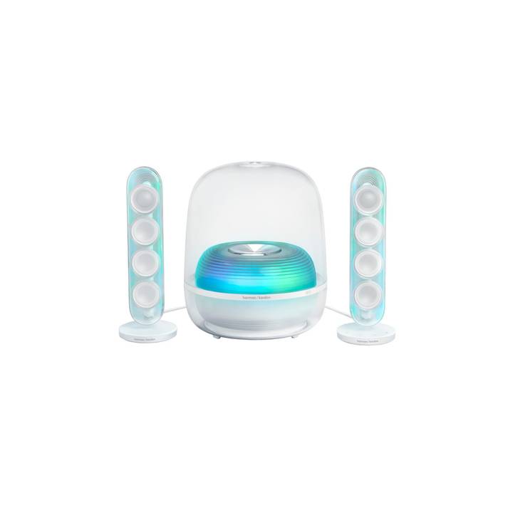 HARMAN / KARDON Soundsticks 5 (190 W, Aktiv-Lautsprecher, Weiss
