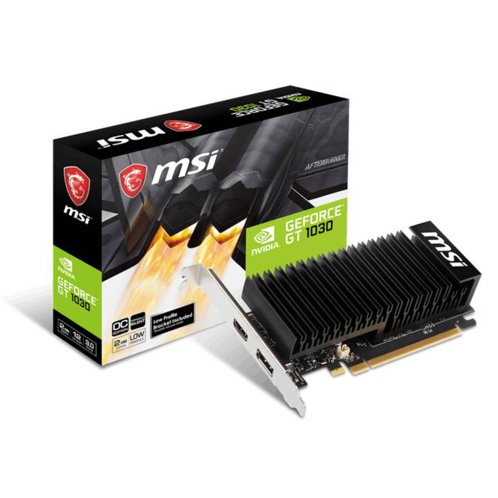 MSI Nvidia GeForce GeForce GT 1030 (2 Go)