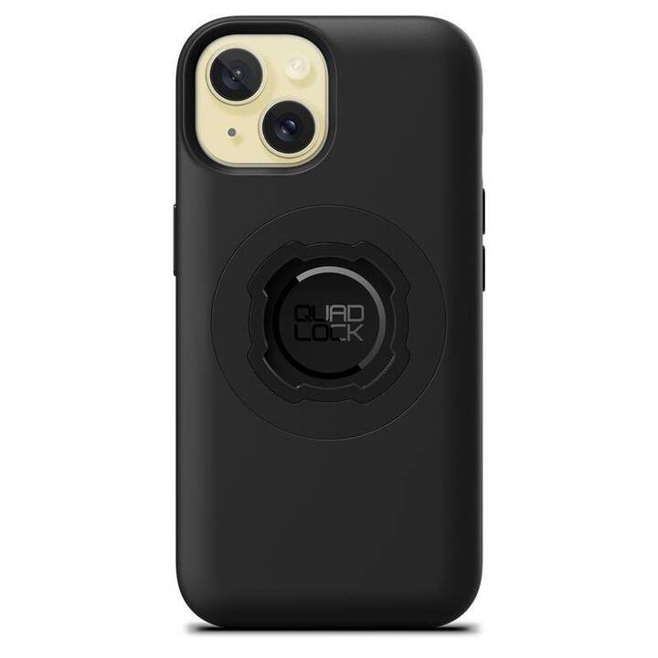 QUAD LOCK Backcover MAG (iPhone 15, Schwarz)