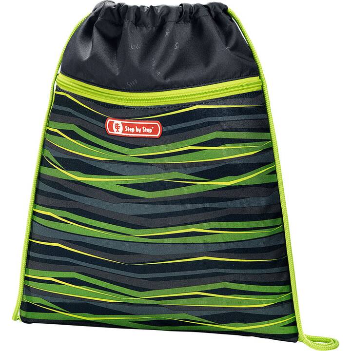 STEP BY STEP Set di borse Space Wild Cat Chiko (20 l, Nero, Verde)