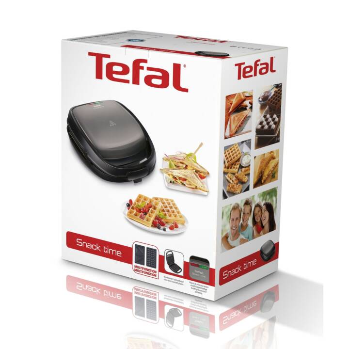 TEFAL Piastra per waffle Snack Time 2 PL SW341 (700 W)