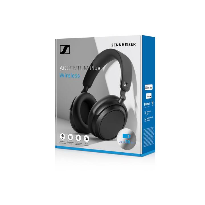 SENNHEISER Accentum Plus Wireless (ANC, Bluetooth 5.2, Nero)